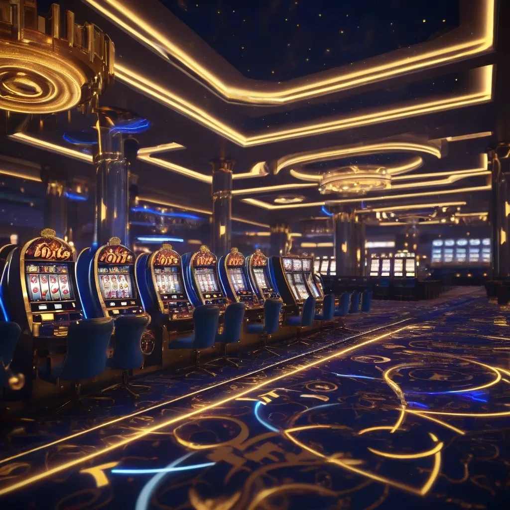 Neon Casino Slot Glow